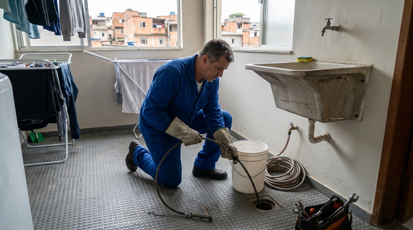 Desentupimento de Ralos Externos em Carapicuíba‑SP