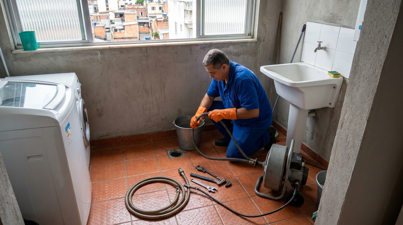 Limpeza Profunda de Ralos em Carapicuíba‑SP
